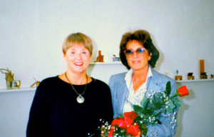 Lorraine Serena, Founder WBB and Giuliana Dorazio, Director Galleria Extra Moenia, Art Moderna Lorraine Serena, Founder WBB and Giuliana Dorazio, Director Galleria Extra Moenia, Art Moderna