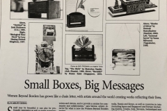 Small Boxes, Big Messages