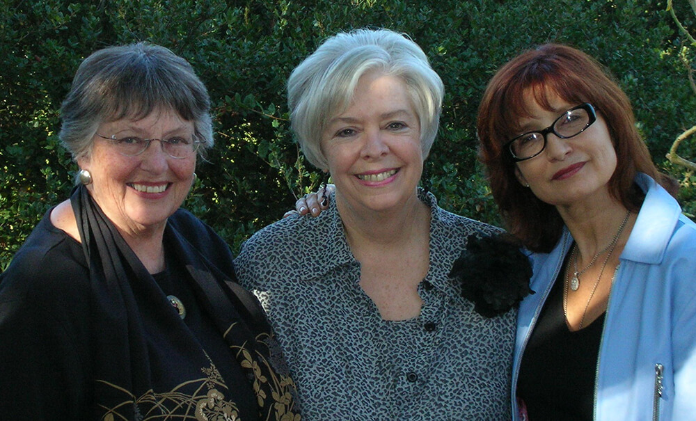 Pat McClure, Betsy Kain, and Rita Rivest