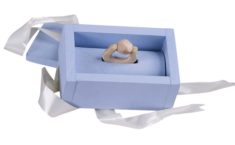 Wooden Engagement Ring