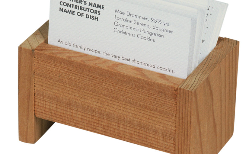 Project Recipe Box