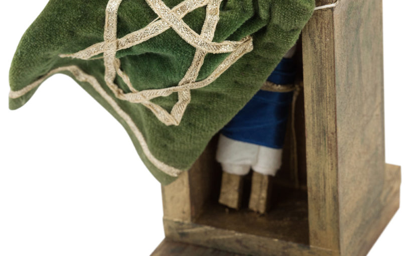 Holy Arc with Torah Scroll